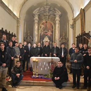 Sjemeništarci i odgojitelji sa zagrebačke Šalate hodočastili stopama bl. Miroslava Bulešića